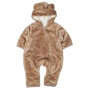 バギーオール　ボアフリース　ブラウン