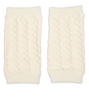 ふわふわレッグウォーマー　アイボリー
