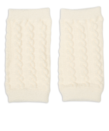 ふわふわレッグウォーマー アイボリー