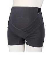 お腹サポート調節妊婦帯パンツ グレー