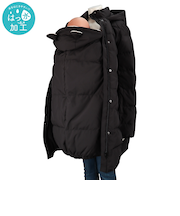 便利ポケット付き撥水ダウンコートケープセット