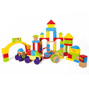 ハペ遊び方いっぱいカラフルつみき