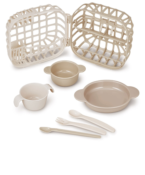 まるピカ 食洗器専用バスケット+ベビー食器セット