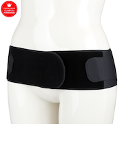 産後のシームレス骨盤ベルト ブラック