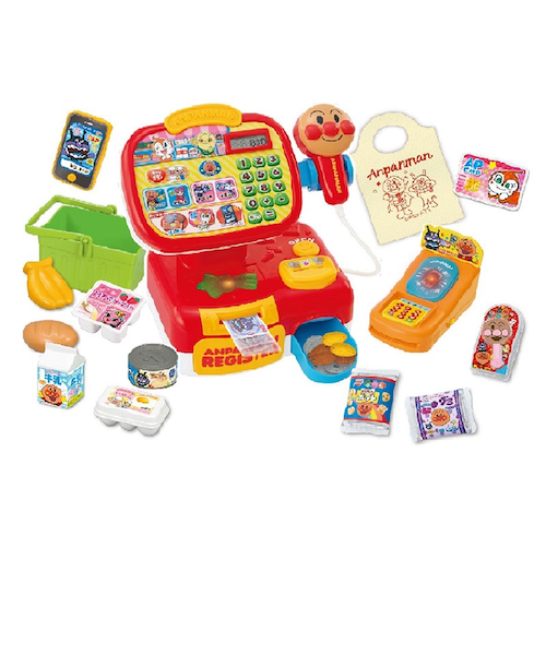 おさつスイスイ！セルフでピピッ♪アンパンマンレジスターDX