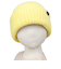 [48~54cm]ニット帽　ワンカラー　イエロー