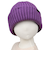 [48~54cm]ニット帽　ワンカラー　パープル