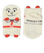 [ベビー]アンパンマンベビーソックスパペット ホワイト