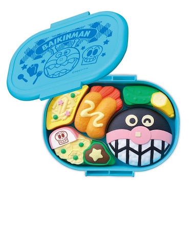 アンパンマン　おべんとうパズル　ばいきんまんのエビフライ弁当