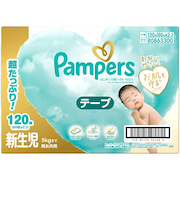 【特別配送料有】[テープ]パンパース 肌へのいちばん 新生児 60枚×2