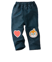 [ベビー]パンツ　アンパンマン　ネイビー