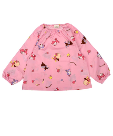 スモック　アンパンマン　ピンク