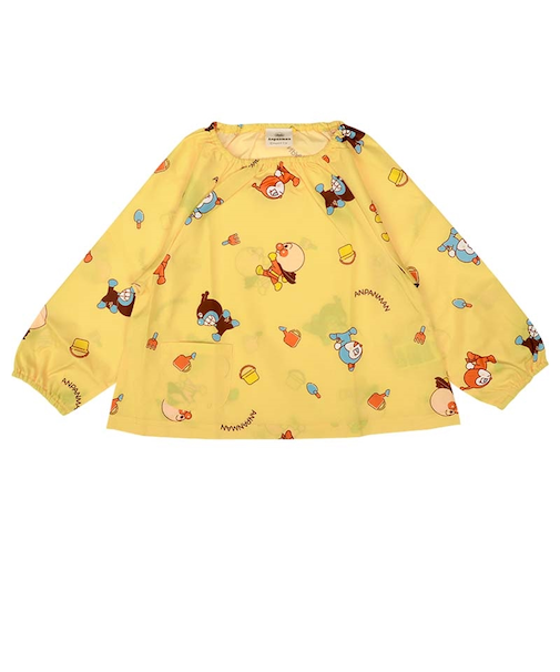 スモック　アンパンマン　クリーム