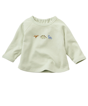 はじめてセパレートトップス　刺しゅう　グリーン