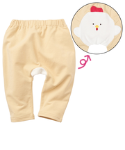 モンキーパンツ　パイルアニマル　イエロー