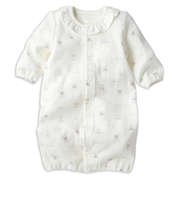 長袖ドレスオール　ふんわりやわらか　オフホワイト