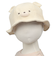 [48～52cm]チューリップハット　クマ　ワッフル　オフホワイト
