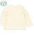 [ベビー]いつものTシャツ　長袖　ワッフル素材　アイボリー