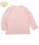 [キッズ]いつものTシャツ　長袖　天竺素材　ピンク
