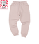 [キッズ]いつものパンツ10分丈 裏毛　ゆったりフィット ベージュ