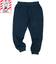 [キッズ]いつものパンツ10分丈 裏毛　ゆったりフィット ネイビー