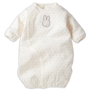 ドレスオール　ミッフィードット　オフホワイト