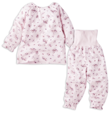 [キッズ]お着替え応援　長袖パジャマ　かぶり　ユニコーン　ピンク