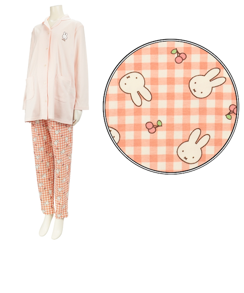 授乳仕様]長袖パジャマ ミッフィー ピンク｜アカチャンホンポの通販