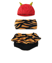 [ベビー]節分3点セット レッド