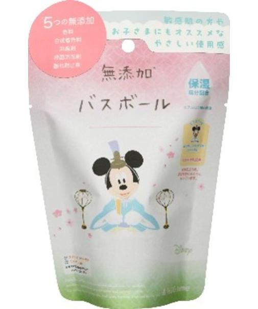 無添加バスボール　桃の節句お内裏様　ミッキ－