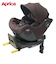 〇[アカチャンホンポ限定カラー][ISOFIX取付×回転式]クルリラビッテエックスプラスAB チョコレートブラウン 2025年モデル チャイルドシート