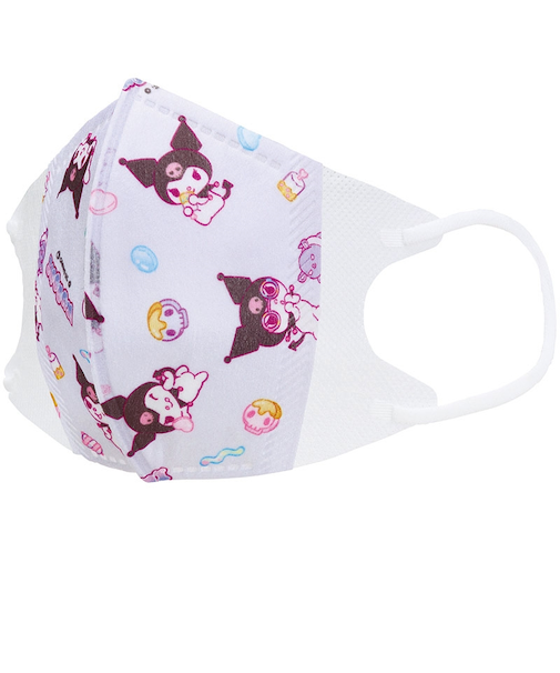 子供 立体マスクM 7枚入 クロミ マシュグミ
