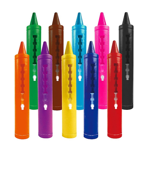 おふろクレヨン 10色セット