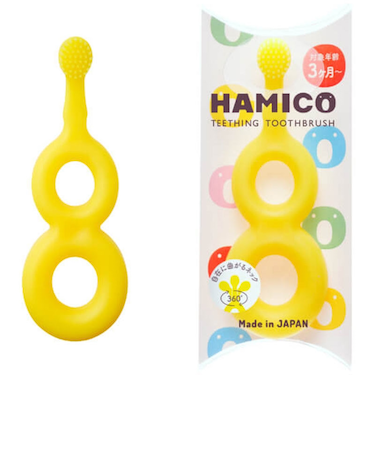 はがためハブラシ HAMICO イエロー