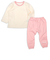 [ベビー]長袖パジャマ　ハート ピンク