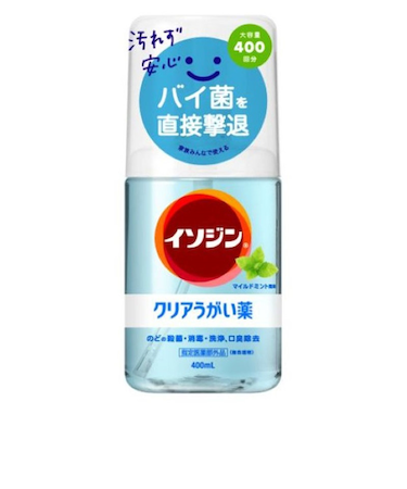 イソジン クリアうがい薬 ミント 400ml