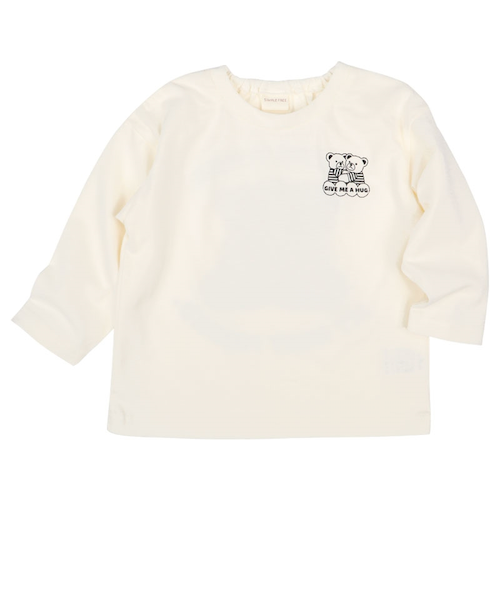 ベビー]長袖Tシャツ バックプリント オフホワイト｜アカチャンホンポの
