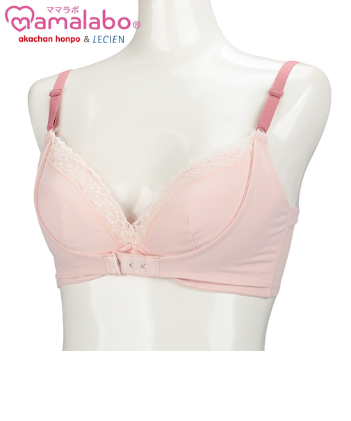 卒乳するバストを応援 ノンワイヤーブラ　ピンク