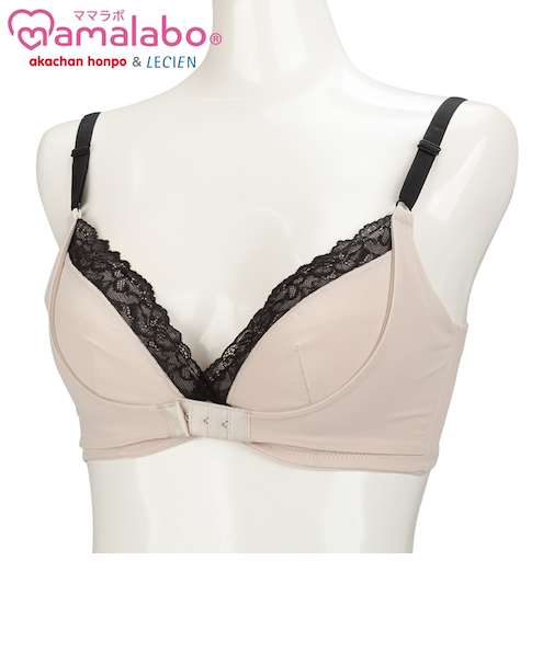 卒乳するバストを応援 ノンワイヤーブラ　ベージュ