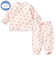 [ベビー]ねんね応援　長袖　パジャマ　さくらんぼ　ピンク