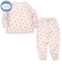 [キッズ]ねんね応援　長袖　パジャマ　さくらんぼ　ピンク