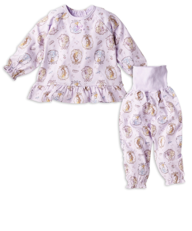 [キッズ]長袖パジャマ　プリンセス