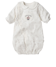 長袖ドレスオール　やわらか　ディズニー　クリーム