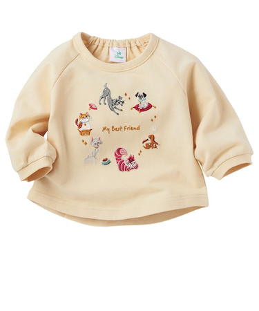 はじめてセパレートトップス　ディズニー　アイボリー