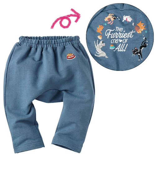 モンキーパンツ ディズニー ブルー