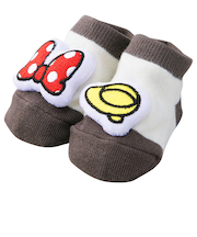 ぬいぐるみ付ソックス　ディズニー　ミニー