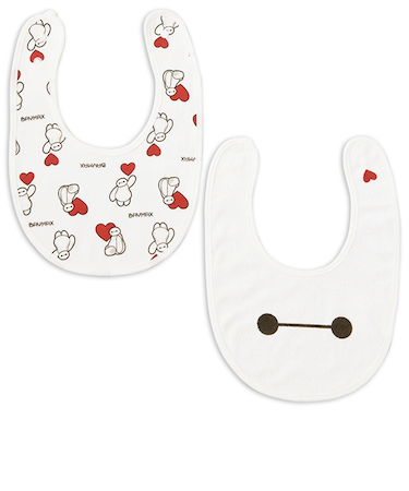 スタイ2枚組　ベイマックス　総柄&ワンポイント