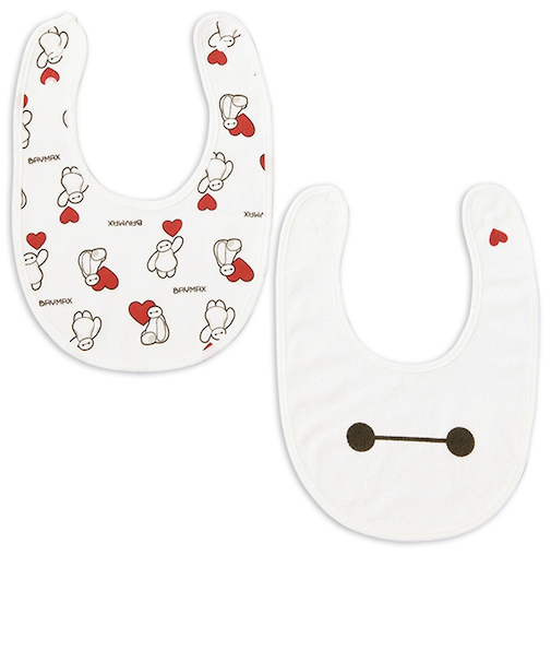 スタイ2枚組　ベイマックス　総柄&ワンポイント