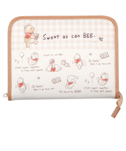 母子手帳ケース　プーさん　イエロー