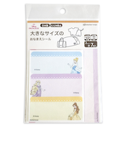 大きなサイズのおなまえシール　プリンセス
